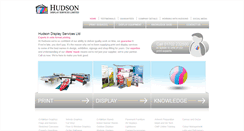 Desktop Screenshot of hudsondisplayservices.co.uk